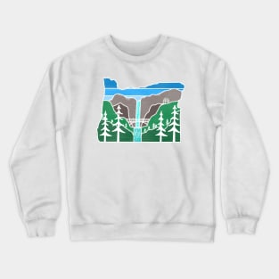 Columbia Gorge Color Block Crewneck Sweatshirt